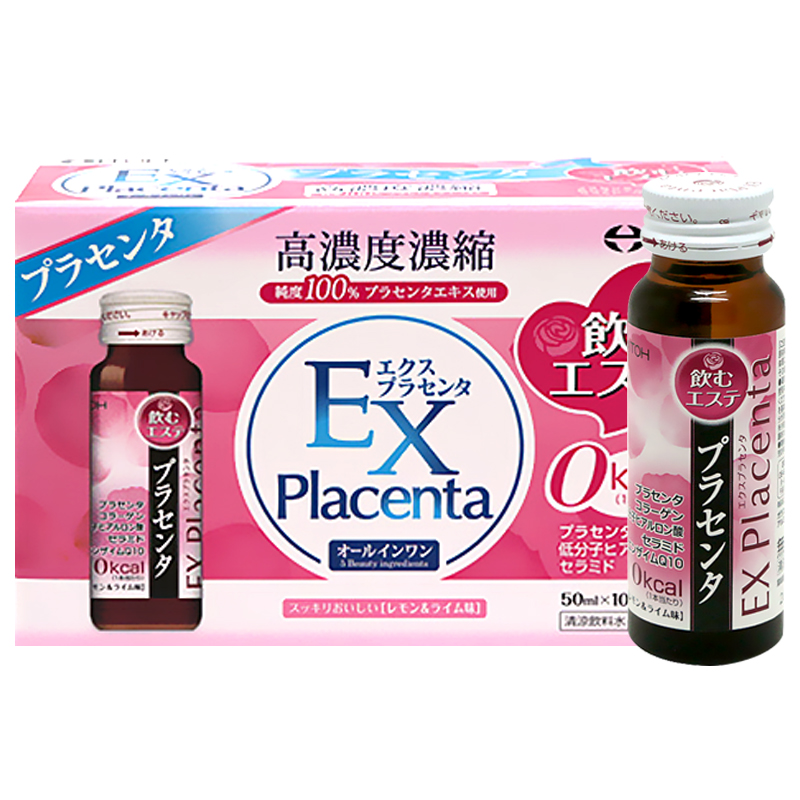 Nước uống Itoh Ex Placenta chai 50ml x 10 chai